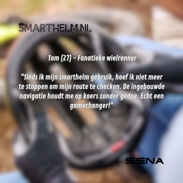 💬 "Sinds ik mijn smarthelm gebruik, hoef ik niet meer te stoppen om mijn route te checken. De ingebouwde navigatie houdt me op koers zonder gedoe. Echt een gamechanger!" – Tom (27), wielrenner 🚴‍♂️

🔹 Navigeren zonder te stoppen
🔹 Volledige focus op je rit
🔹 Veilig en efficiënt fietsen

Ben jij klaar voor een upgrade? Ontdek onze smarthelmen nu! 👉 smarthelm.nl 

#SmartHelm #Wielrennen #EfficiënterFietsen #Gamechanger